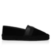 Alfarica – Espadrile – Piele nubuc inversată – Negru – Bărbați