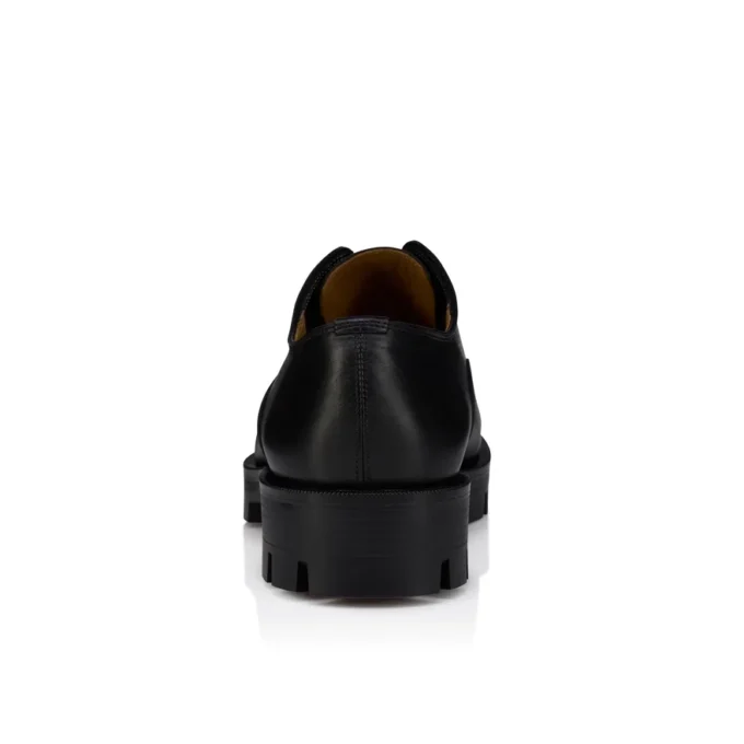 Alpha Lion – Pantofi Oxford – Piele de vițel – Negru – Bărbați