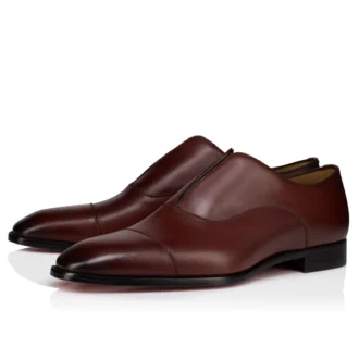 Alpha Male Ii – Oxfords – Piele de vițel lucioasă – Cuoio – Bărbați