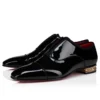 Alphamale Rocks – Oxfords – Piele de vițel lăcuită – Negru – Bărbați