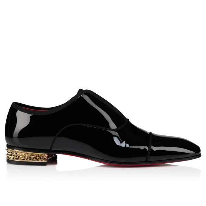 Alphamale Rocks – Oxfords – Piele de vițel lăcuită – Negru – Bărbați