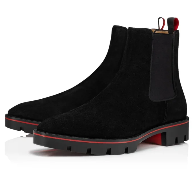 Alpinosol – Cizme – Piele de vițel – Negru – Bărbați Alpinosol – Cizme – Piele de vițel – Negru – Bărbați