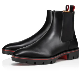 Alpinosol – Cizme – Piele de vițel netedă – Negru – Bărbați
