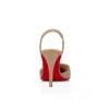 Apostropha Sling – Pantofi cu toc de 80 mm și baretă în spate – Piele Nappa – Blush – Femei