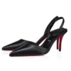 Apostropha Sling – Pantofi cu toc de 80 mm și baretă în spate – Piele Nappa – Negru – Femei Apostropha Sling – Pantofi cu toc de 80 mm și baretă în spate – Piele Nappa – Negru – Femei