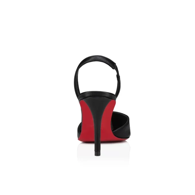 Apostropha Sling – Pantofi cu toc de 80 mm și baretă în spate – Piele Nappa – Negru – Femei Apostropha Sling – Pantofi cu toc de 80 mm și baretă în spate – Piele Nappa – Negru – Femei