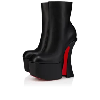 Aquabootie – Cizme joase de 160 mm – Piele de vițel – Negru – Femei Aquabootie – Cizme joase de 160 mm – Piele de vițel – Negru – Femei