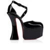 Aquadorcet – Pantofi cu barete de 160 mm – Piele de vițel lăcuită – Negru – Femei Aquadorcet – Pantofi cu barete de 160 mm – Piele de vițel lăcuită – Negru – Femei