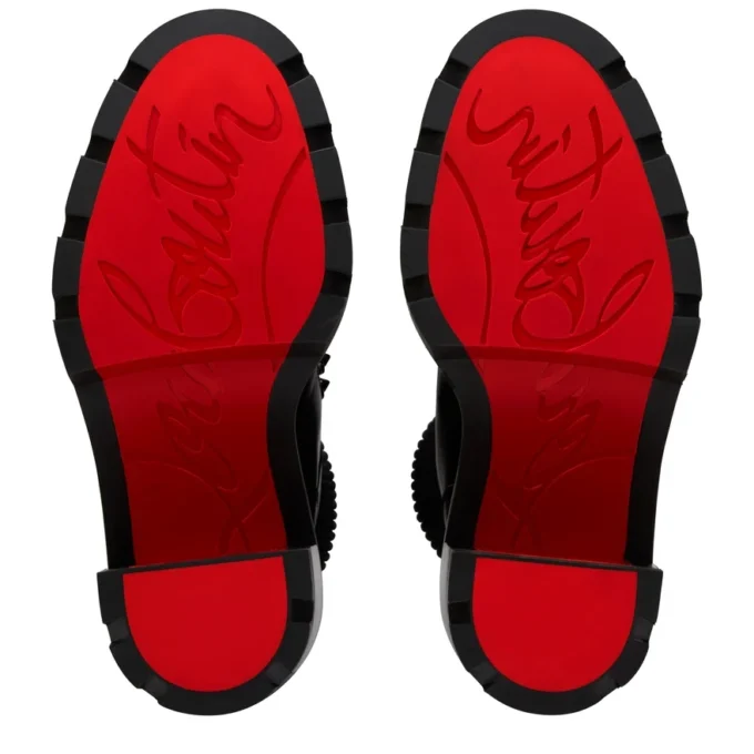 Armandine College – Cizme de 70 mm – Piele de vițel cerată – Negru – Femei