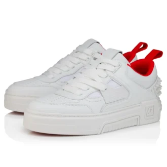 Astroloubi 2 – Sneakers – Piele de vițel și piele de miel Nappa – Alb – Bărbați
