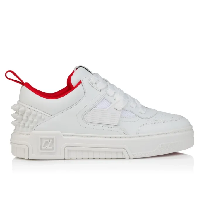 Astroloubi 2 – Sneakers – Piele de vițel și piele de miel Nappa – Alb – Bărbați