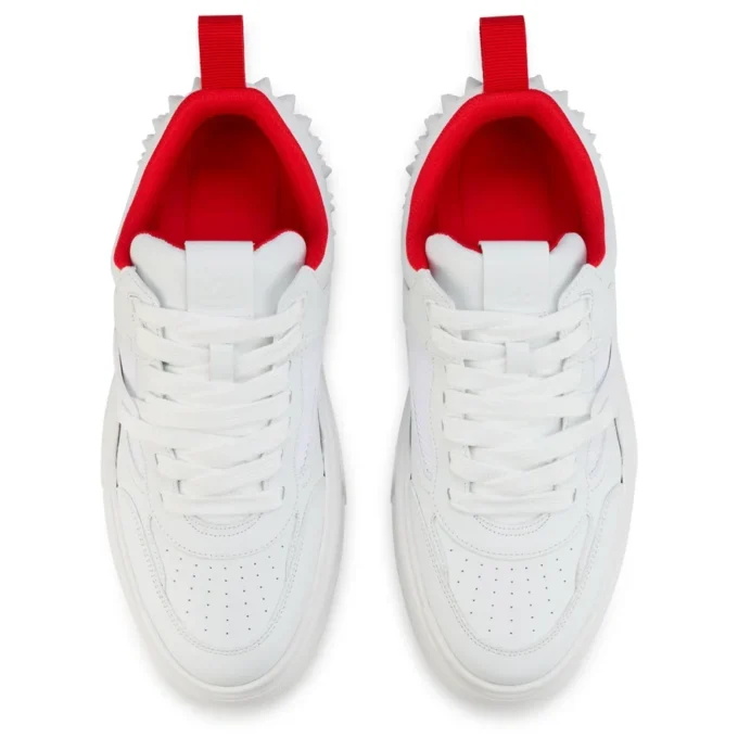 Astroloubi 2 – Sneakers – Piele de vițel și piele de miel Nappa – Alb – Bărbați