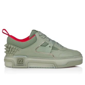 Astroloubi 2 – Sneakers – Piele de vițel și piele de vițel laminată – Haiiro – Bărbați Astroloubi 2 – Sneakers – Piele de vițel și piele de vițel laminată – Haiiro – Bărbați