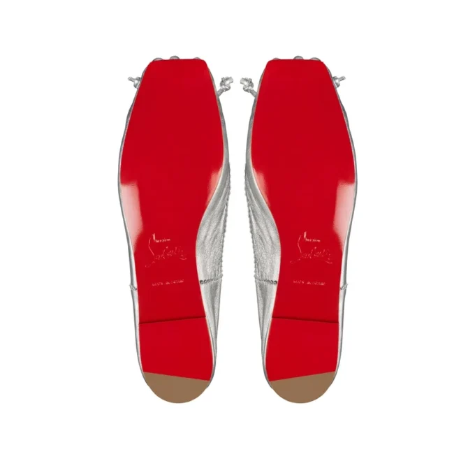 Baballet – Balerini – Piele Nappa irizată – Argintiu – Bebeluș