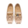 Baballet – Balerini – Satin creponat și piele de miel Nappa – Blush – Copii Baballet – Balerini – Satin creponat și piele de miel Nappa – Blush – Copii