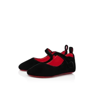 Baby Love Chick – Balerini – Catifea – Negru – Bebeluși