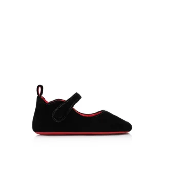 Baby Love Chick – Balerini – Catifea – Negru – Bebeluși