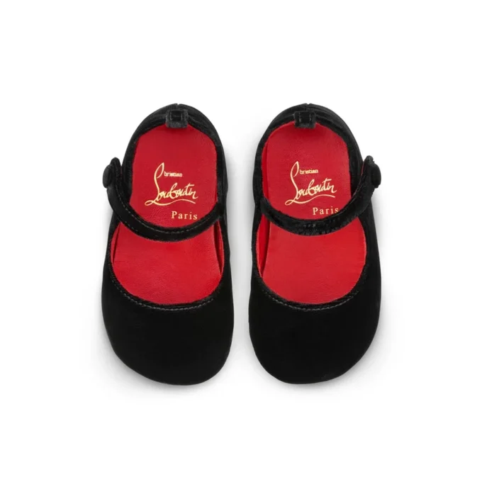 Baby Love Chick – Balerini – Catifea – Negru – Bebeluși