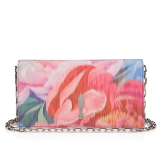 Bettina – Clutch – Țesătură chineză cu imprimeu de bujori – Multicolor Bettina – Clutch – Țesătură chineză cu imprimeu de bujori – Multicolor