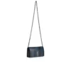 Bettina – Clutch – Piele de șarpe de apă – Negru