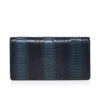 Bettina – Clutch – Piele de șarpe de apă – Negru