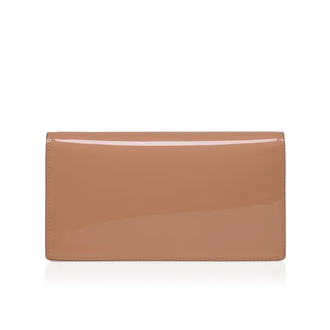 Bettina – Clutch – Piele de vițel lăcuită – Blush