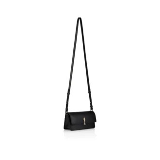 Bettina Mini – Geantă crossbody – Piele de miel Nappa – Negru