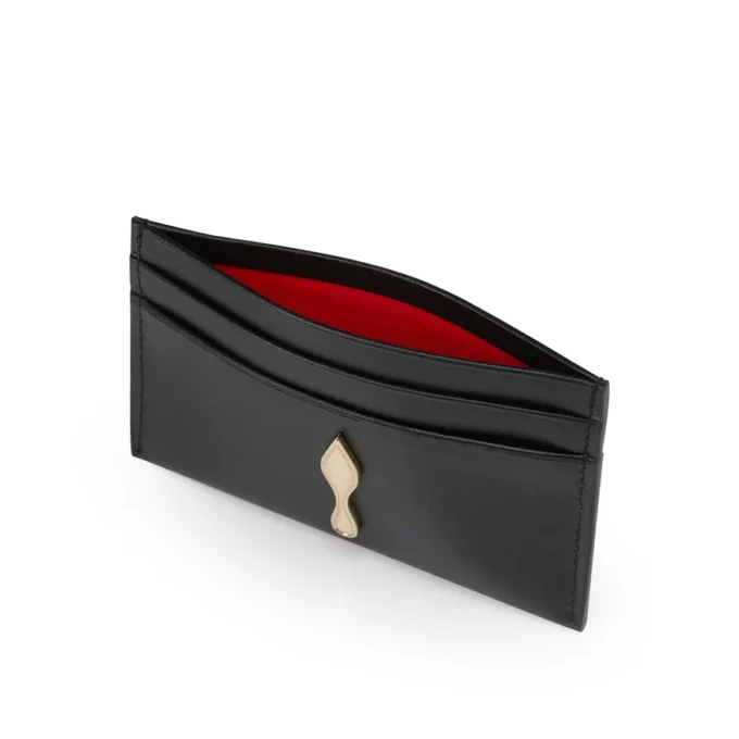 Bettina – Portcard – Piele de vițel – Negru
