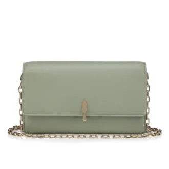 Bettina – Portofel cu lanț – Piele de miel Nappa – Haiiro Bettina – Portofel cu lanț – Piele de miel Nappa – Haiiro