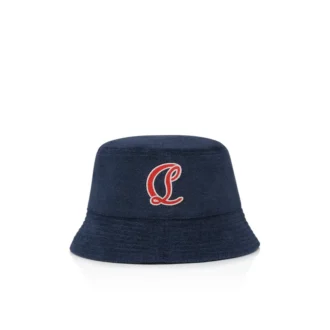 Bobby Boy – Pălărie tip bucket – Bumbac spongios – Albastru marin