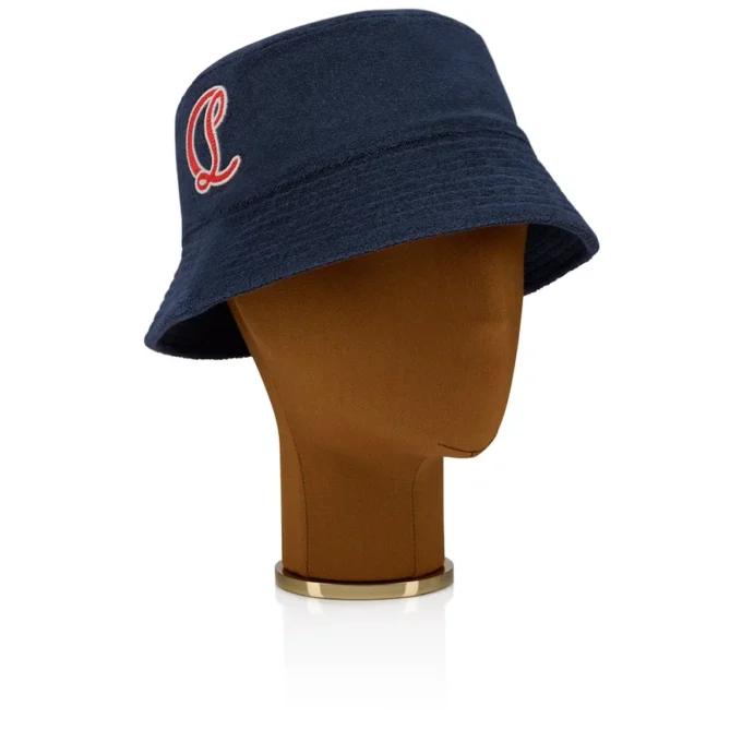 Bobby Boy – Pălărie tip bucket – Bumbac spongios – Albastru marin