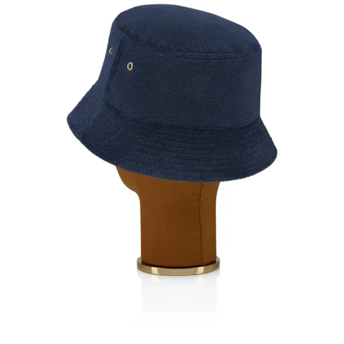 Bobby Boy – Pălărie tip bucket – Bumbac spongios – Albastru marin
