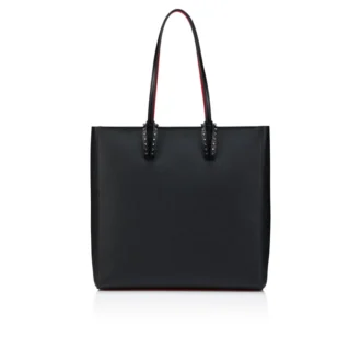 Cabata – Geantă tote – Piele de vițel și ținte – Negru
