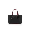 Cabata – Geantă tote – Piele de vițel moale și ținte – Negru