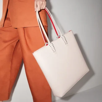 Cabata – Gență Tote – Piele de vițel și ținte – Leche