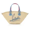 Cabata Mini – Gență Tote – Croșetată din rafie – Natural