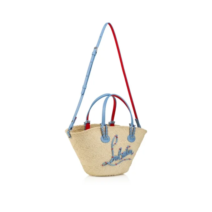 Cabata Mini – Gență Tote – Croșetată din rafie – Natural