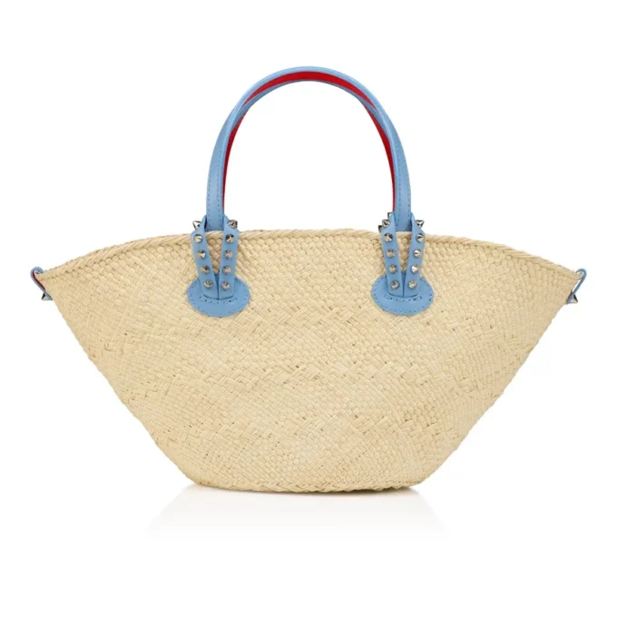Cabata Mini – Gență Tote – Croșetată din rafie – Natural