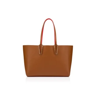 Cabata Small – Gență Tote – Piele de vițel granată – Cuoio