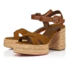 Calakala – Espadrile de 85 mm – Piele de căprioară și piele de vițel – Rhea – Femei