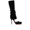 Cassia Annmac – Pantofi cu toc de 100 mm – Satin creponat și plasă – Negru – Femei Cassia Annmac – Pantofi cu toc de 100 mm – Satin creponat și plasă – Negru – Femei