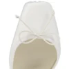 Cassia Lace up – Pantofi cu barete de 100 mm – Satin creponat – Ivory – Femei Cassia Lace up – Pantofi cu barete de 100 mm – Satin creponat – Ivory – Femei