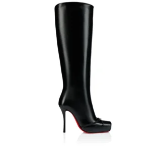 Cassia Nodo Botta – Cizme de 100 mm – Piele de vițel lucioasă – Negru – Femei Cassia Nodo Botta – Cizme de 100 mm – Piele de vițel lucioasă – Negru – Femei