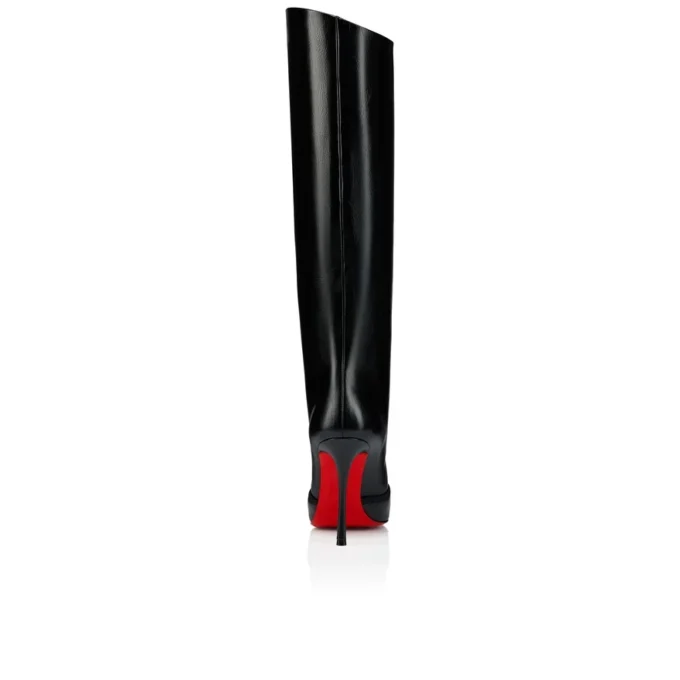 Cassia Nodo Botta – Cizme de 100 mm – Piele de vițel lucioasă – Negru – Femei Cassia Nodo Botta – Cizme de 100 mm – Piele de vițel lucioasă – Negru – Femei