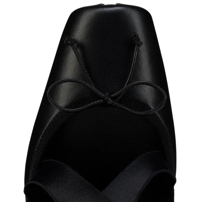 Cassiastic – Pantofi cu toc de 100 mm – Piele de miel nappa – Negru – Femei