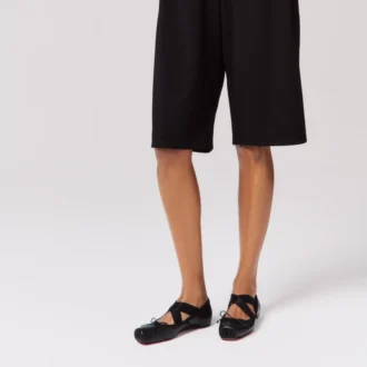 Cassiasticina – Balerini – Piele de miel Nappa – Negru – Femei