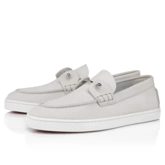 Chambeliboat – Pantofi de barcă – Piele nubuc inversată – Albatre – Femei