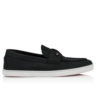 Chambeliboat – Pantofi de barcă – Piele nubuc inversată – Negru – Bărbați Chambeliboat – Pantofi de barcă – Piele nubuc inversată – Negru – Bărbați