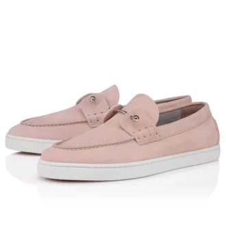 Chambeliboat – Pantofi de barcă – Piele nubuc inversată – Vintage Rose – Femei