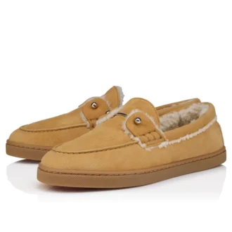 Chambeliboat Shearling – Pantofi de barcă – Shearling – Terra – Femei